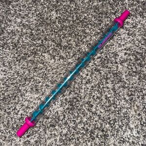 Slurpee spiral straw